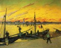Coal Barges Vincent van Gogh